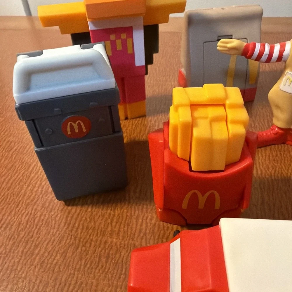 2025 & More Mc DONALD'S Lil Mc Donalds Minature Kids Happy Meal Toys Mixed Lot